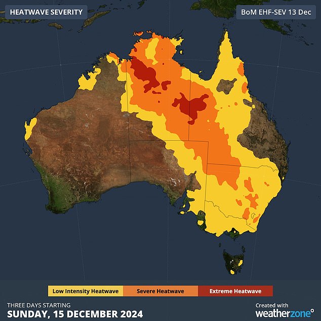 Melbourne is expected to reach a scorching 41 degrees Celsius today - the hottest December day since 2019