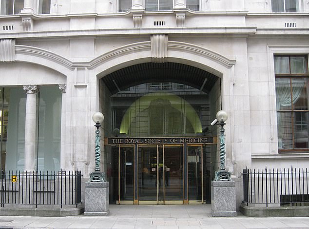 Mr McDonald said he will make his announcement tomorrow afternoon at the Royal Society of Medicine (pictured) in London