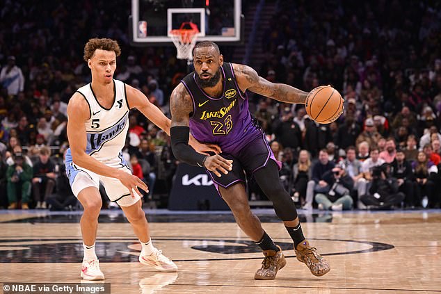 The 39-year-old was listed on the Lakers' injury report last week due to foot soreness