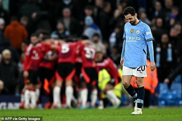 Bernardo Silva insisted individual mistakes within the team cost them the match at the Etihad