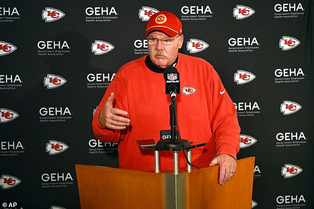 After the game, head coach Andy Reid revealed the extent of the quarterback's injury