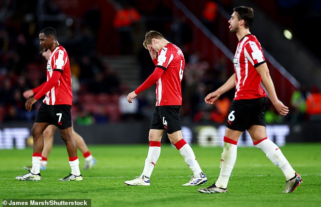 Southampton have had a dismal Premier League season so far, winning just one game