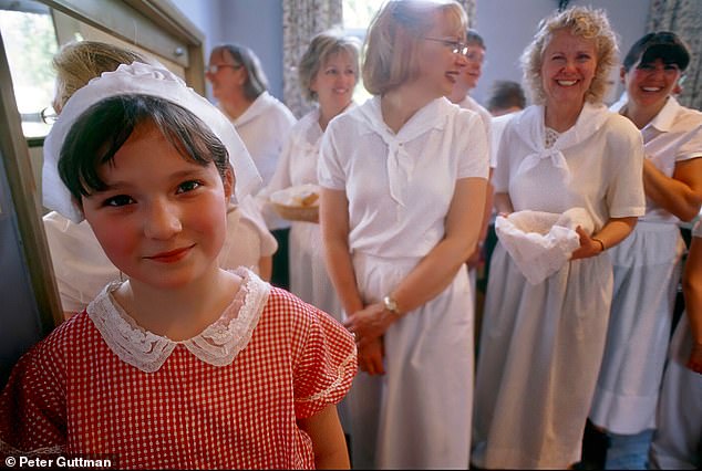 A May breakfast hostess in Cranston, Rhode Island