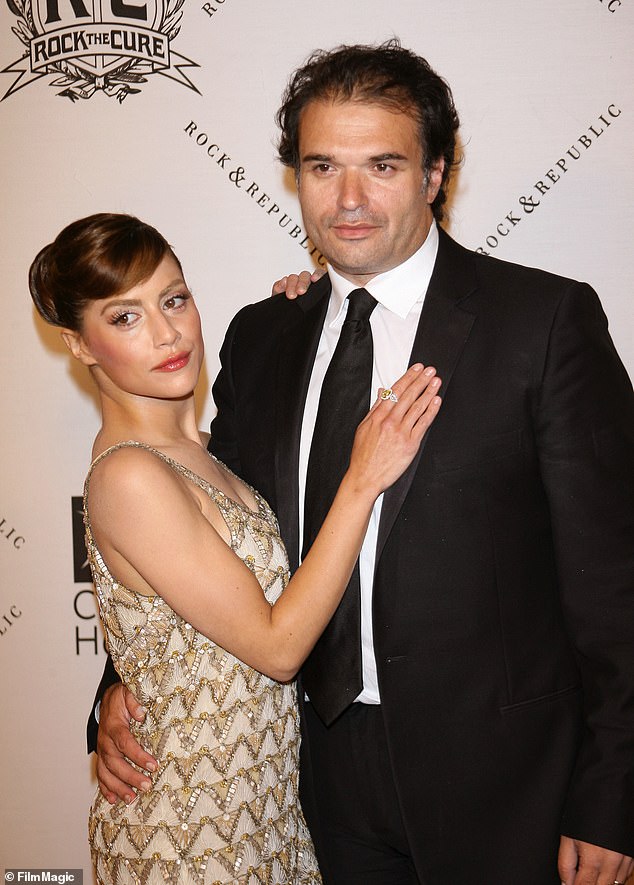 Brittany Murphy and her husband Simon Monjack, pictured in 2007, both died within five months of each other at the property