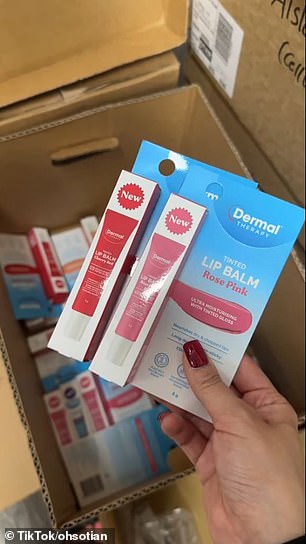 Tian Tsui tried out the new Dermal Therapy Tinted Lip Balm from Chemist Warehouse