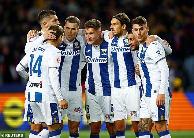 Relegation-threatened Leganes recorded a shock 1-0 victory at Camp Nou