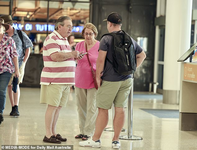 Tony and Pamela Sandoe (pictured) told Daily Mail Australia they were keen to get their daughter and granddaughter home