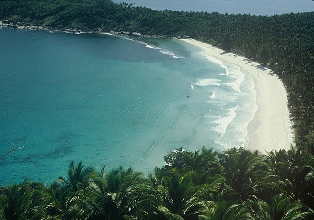 According to police, witnesses claimed to have seen the man drunk at Hat Rin Beach (pictured), where the party was held