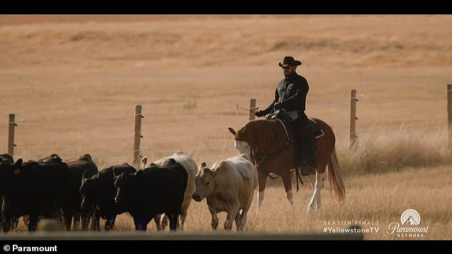 Fans also got a glimpse of Beth and Rip's new ranch in the final few scenes of the finale, where Beth watched Rip and Carter herd their own cattle.