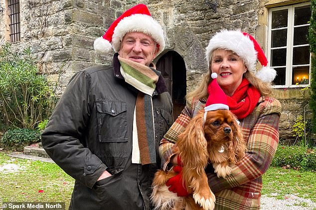 Christmas cracker: Janet and Philip will also document their French real estate journey