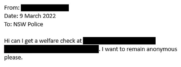 The girls were initially terrified that their parents would find out about their report to the police