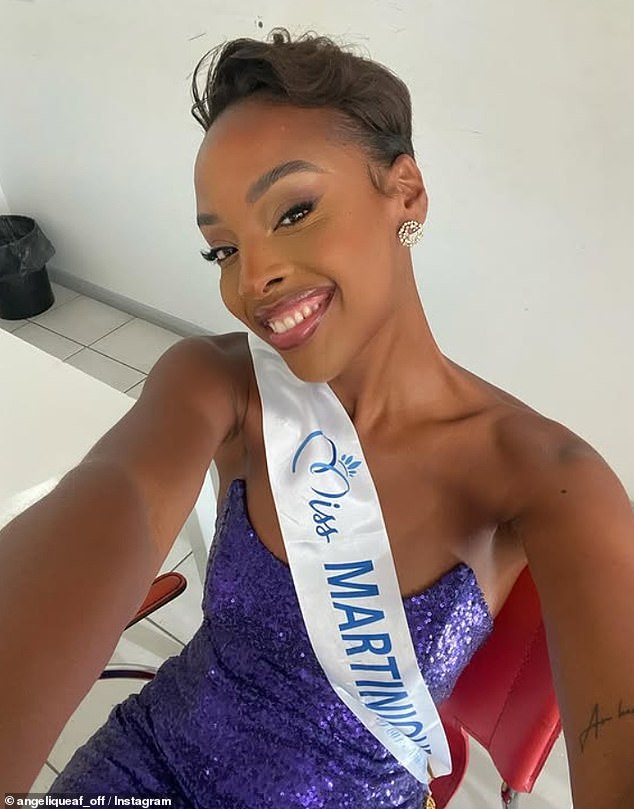 The flight attendant, who represented the French Caribbean island of Martinique in the competition, said she hoped her win would inspire others to follow their dreams.