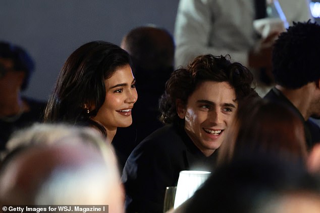 Timothee was Kylie's date to the 2023 WSJ Magazine Innovator Awards in November 2023