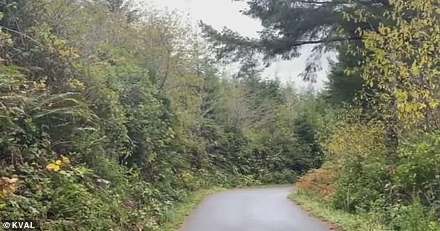 After a three-day search, his naked body was found in the coastal forest of Coos County, less than two miles from his home