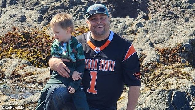 News of his cause of death comes about a week after police revealed they believe the five-year-old may have been murdered. (Photo: Joshua with his father Lawson Amos McCoy)