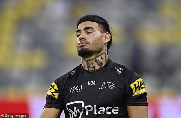 Taylan May has parted ways with the Penrith Panthers and cannot register to play for another team until his court case is completed