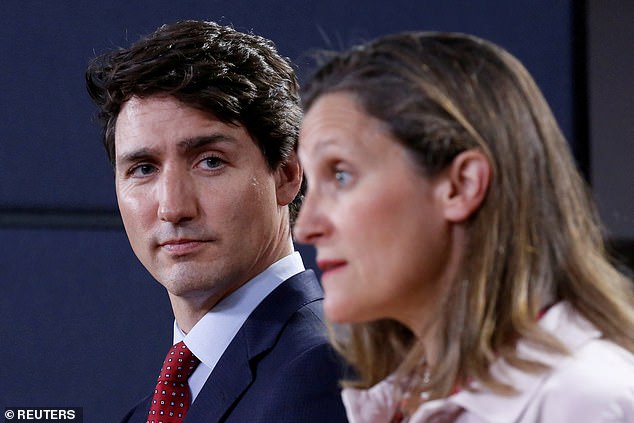 Freeland resigned on Monday after clashing with Trudeau over issues including how to deal with possible US tariffs, in a major blow to an already unpopular government.