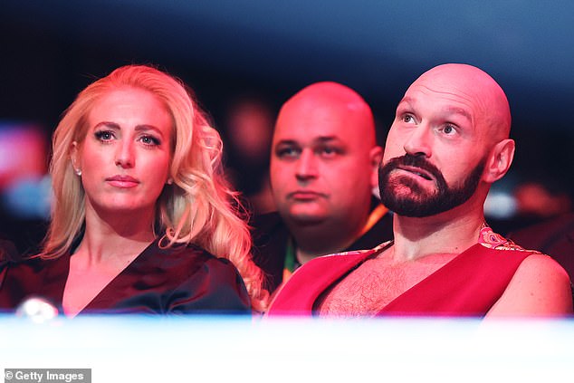 Paris missed Fury's last fight after suffering a miscarriage the day before the fight