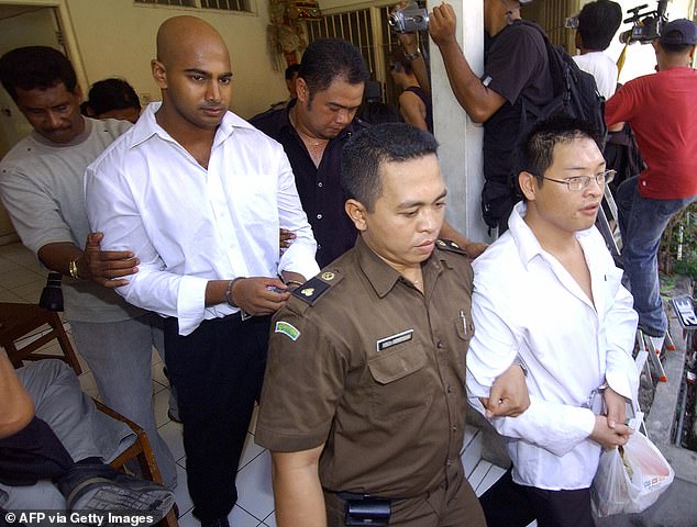 Australian Andrew Chan (right) and Myuran Sukumaran were killed by firing squad