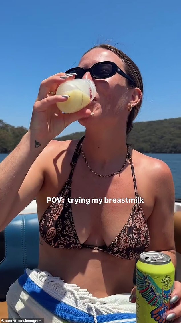 1734423756 568 Controversial influencer Sarahs Day has her work colleagues sip on