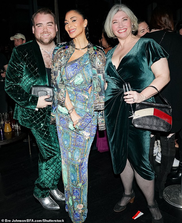 She was joined by friends Westin Hicks and Joy Sims at the boozy party