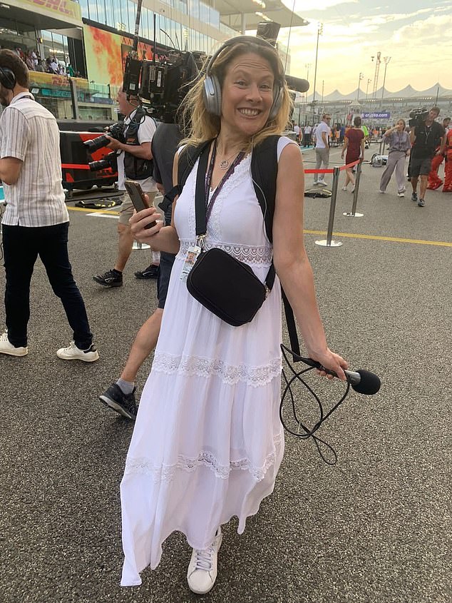 Jennie, now 47, who presents Radio 5 Live's F1 coverage and covers the sport on the BBC, has found her voice again