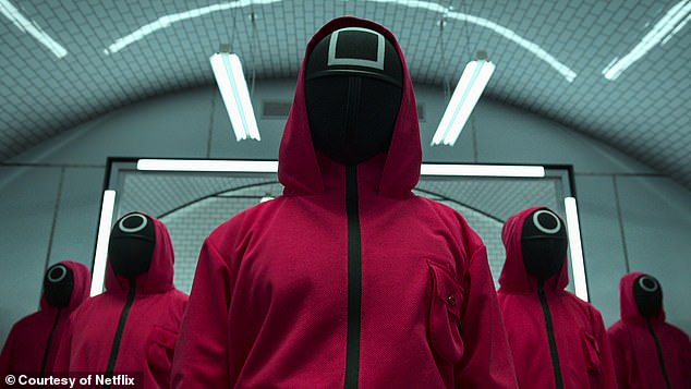 The club has announced that pink guards from the Netflix show will roam the stadium during matches