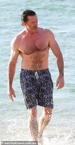 Hugh recently underwent a grueling training regimen to play Wolverine again