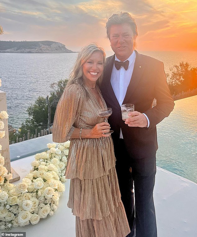 Veteran TV presenter Richard Wilkins (right) reportedly split from Nicola, his girlfriend of four years, in November 2023