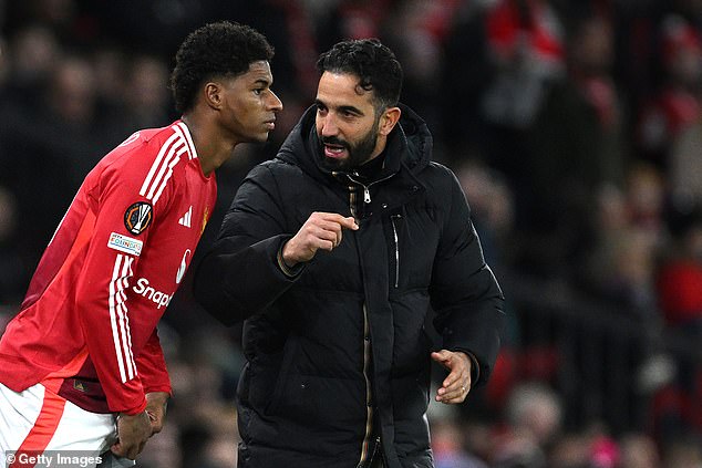 It didn't take Ruben Amorim long to discover that Rashford is no longer the player he once was