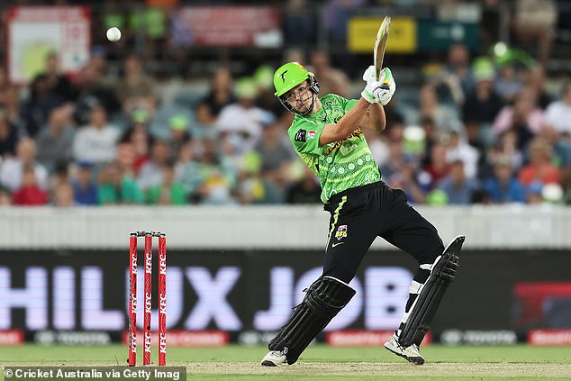 Konstas hit the fastest 50 in Thunder history - off just 20 balls - in what was a standout performance