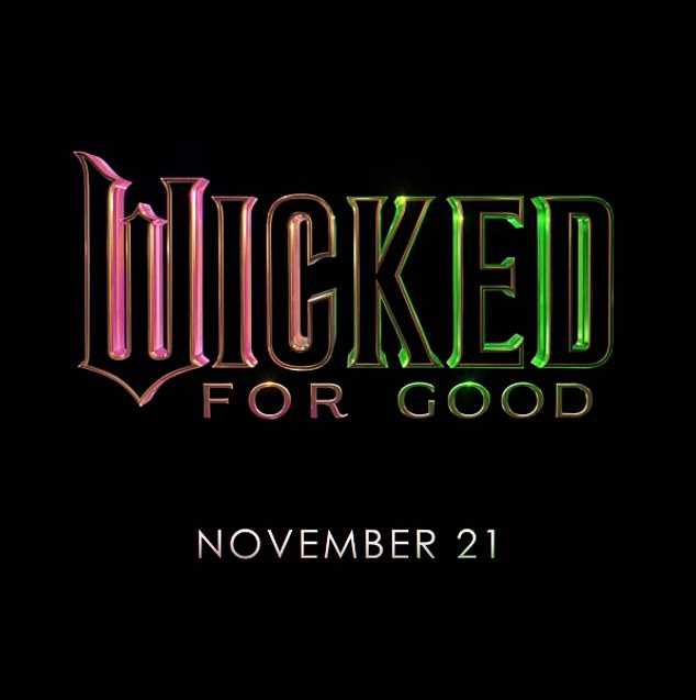 The studio revealed the title with a short video on Wicked Instagram, which has already racked up more than 760,000 likes in just three hours