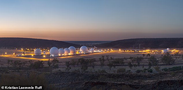 Coulthart warns that similar objects have been spotted over key military installations in Australia, including the joint US-operated Pine Gap site just outside Alice Springs