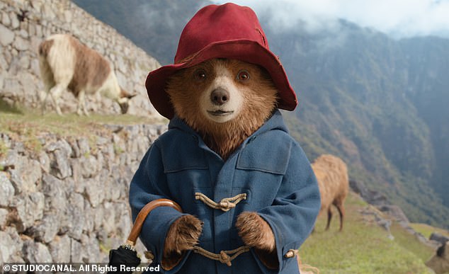 Hit: Paddington In Peru, starring Ben Whishaw, Olivia Colman and Hugh Bonneville, earned almost £10 million in its opening weekend