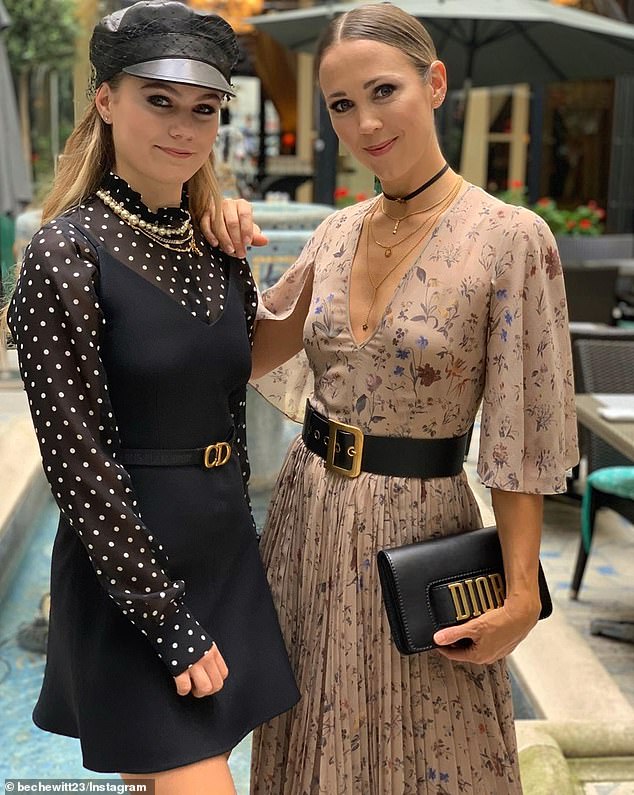 In 2019, Mia accompanied her mother to Paris Fashion Week, wearing Christian Dior