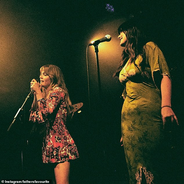 Mia started a folk rock duo called Father's Favorite with her friend Claudia Ros