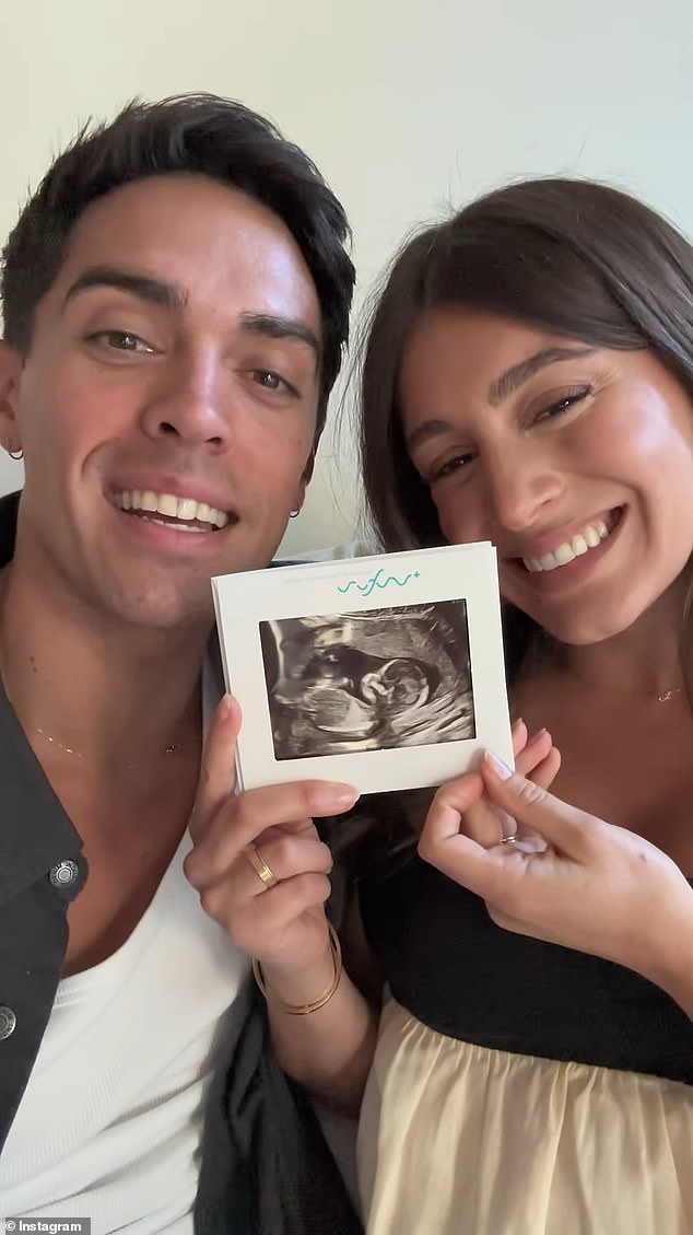 John and Jessie announced they were expecting their first child in June and have been keeping fans updated on their pregnancy journey ever since