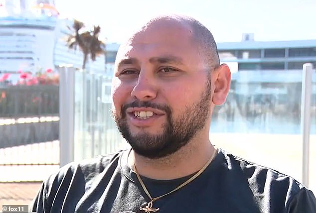 Christifer Mikhail told FOX11 the Dec. 13 trip was his first-ever cruise vacation. The California native celebrated his and his wife's birthday, as well as their anniversary