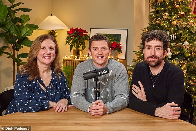 Nick Grimshaw and Angela Hartnett discussed Tom's acting break, family life, dealing with fame and his relationship with Zendaya during this week's episode of Dish podcast