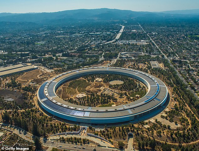 The Bay Area is home to some of Silicon Valley's largest tech companies, including Apple (headquarters in photo), Google, Meta, Adobe and eBay