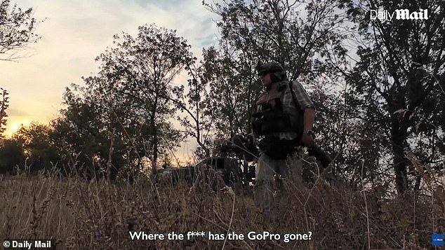 But as everyone hastily retreated, Mr. Wiseman can be heard saying, “Where the fuck is my GoPro. For God's sake,” after apparently losing the camera somewhere in the wooded area