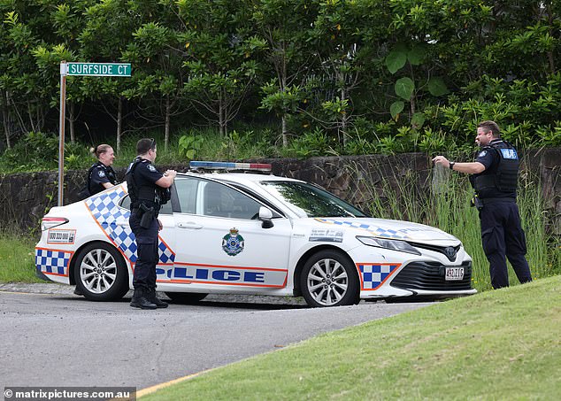 The search for four-year-old Harper was halted after an hour when she was found in the family's home