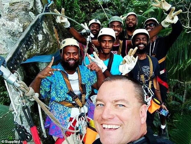 Thompson moved to Vanuatu several years ago to open a zipline tourism business