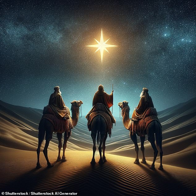 The Bible mentions the wise men – or 'magicians' – who were guided by the star and entered a 'house'. However, according to Professor Greenough, it is not specifically mentioned that there were three wise men