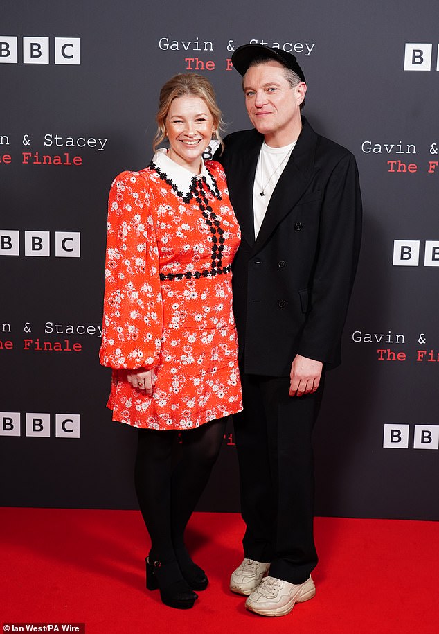 Iconic duo Mathew and Joanna Page, who have become one of the most loved TV couples of all time, posed together