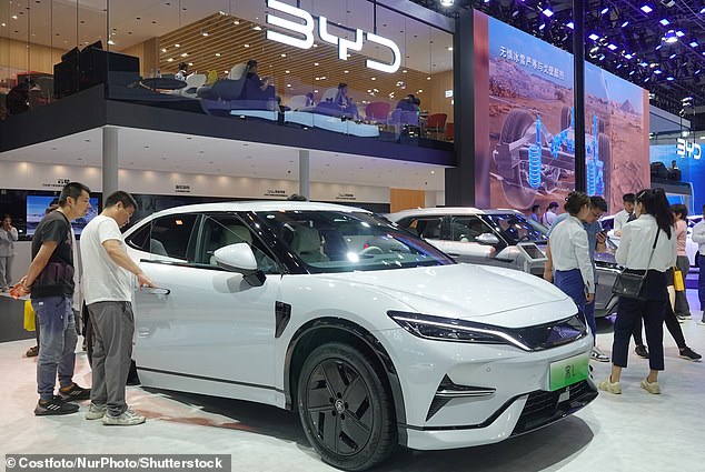 Chinese company BYD, which stands for Build Your Dreams, recently beat Tesla's quarterly sales, Bloomberg reported, with sales for the three months ended September 30 at $28.2 billion.