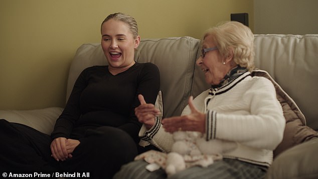 Molly's grandmother proves the show will be a family affair as she hilariously notes: 'They're very sexy clothes' while speaking about the star's new clothing line