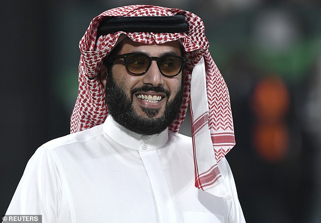 Saudi chief Turki Alalshikh (pictured) is already drawing up plans for the heavyweight division for 2025