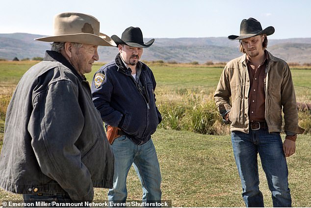 'He's a big problem. I have his phone number, but I just don't feel like I should contact him. He can contact me if he wants,” Luke continued; Luke pictured at Yellowstone