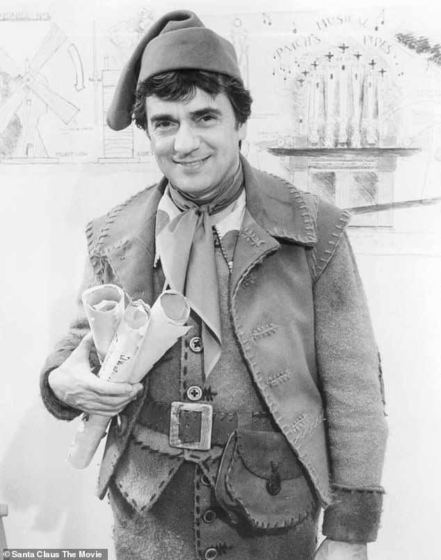 Dudley Moore CBE starred as Patch – an expert toy elf at the North Pole who becomes disgruntled and flees the workshop for New York City. He died at the age of 66 from pneumonia